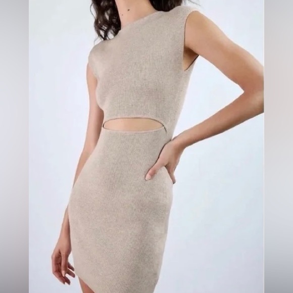 Wilfred free cutout knit mini dress - Picture 2 of 8